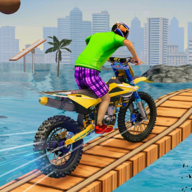 极限自行车特技驾驶游戏(Xtreme Crazy Bike Stunt)1.2 安卓版