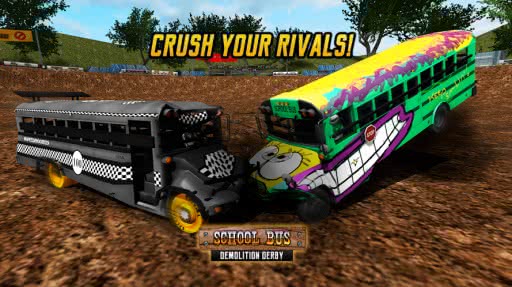 School Bus Demolition Derby(校车撞车大赛)1.0.1安卓版截图4