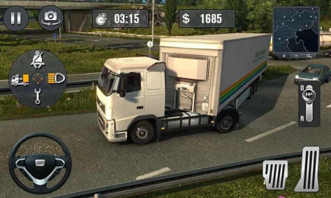 Cargo Truck Transport Simulator - Long Truck Euro(货运卡车运输模拟器无限金币版)1.01安卓版截图1