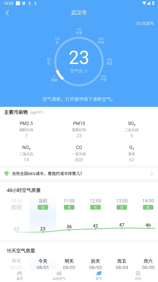 雨润天气官方版1.9.5安卓版截图3