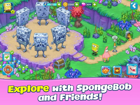 海绵宝宝冒险果酱世界最新版(SpongeBob Adventures)2.11.0安卓版截图2