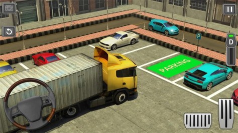 city truck parking: truck parking 3D(城市卡车停车场最新版)0.3安卓版截图1
