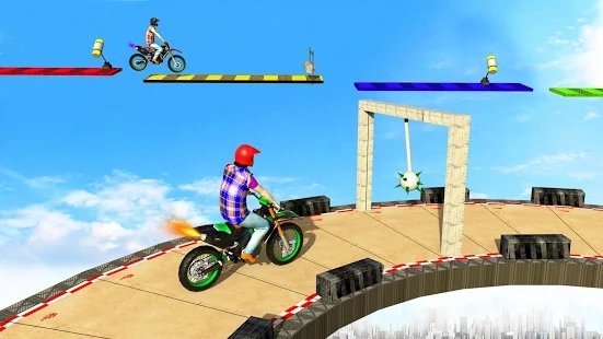 Ramp Bike Stunts 2020Stunt Bike Racing Master(坡道自行车特技2020)单机版1.01官方版截图1