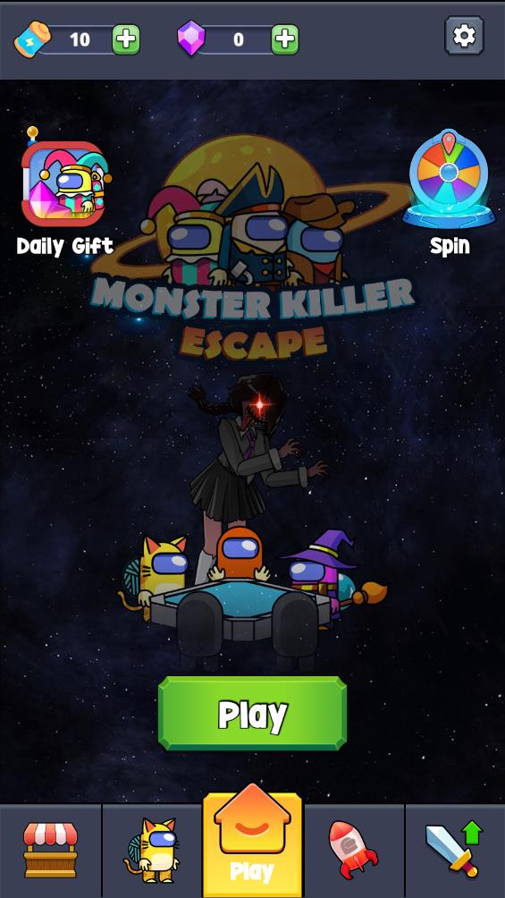 怪物杀手逃亡手游官方版(Monster Killer Escape)v0.6 安卓版