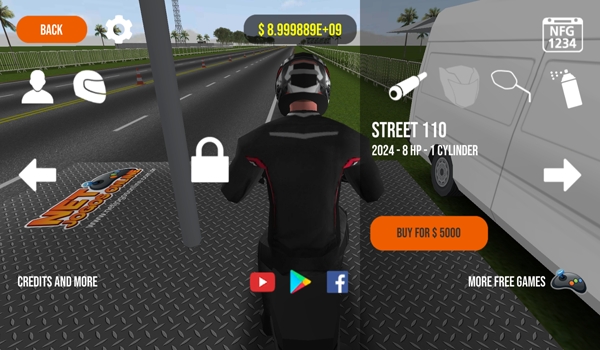 摩托平衡3D更新0.17版(Moto Wheelie 3D)