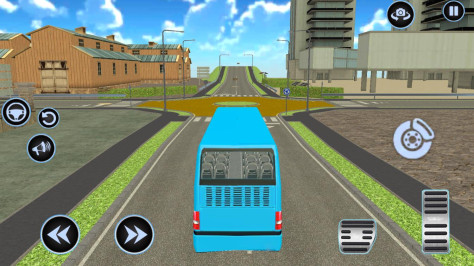 美国梦幻的巴士车游戏最新版(usa bus driving simulator)v2 安卓版