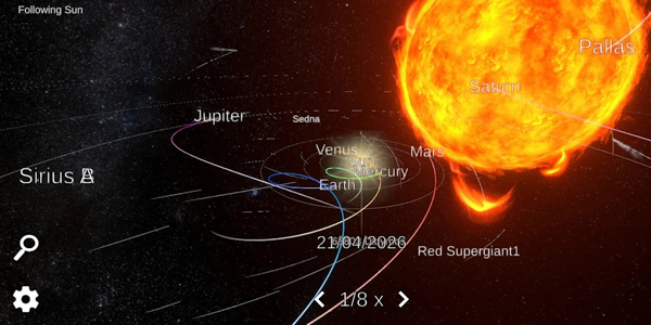 太阳系模拟器最新版(Solar System Simulator)v0.285 安卓版