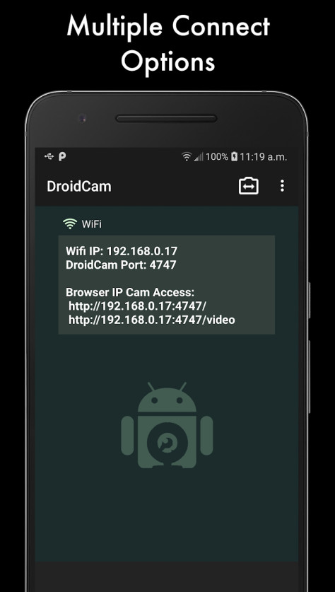 DroidCam手机端v6.27 最新版