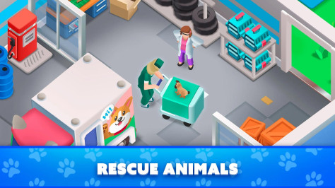 宠物中心大亨官方版Pet Rescue Empire Tycoonv1.3.2 最新版