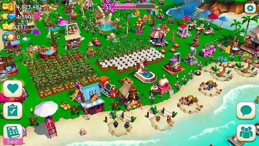 开心农场2热带度假最新版本(FarmVille 2: Tropic Escape)