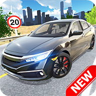 汽车模拟器城市驾驶游戏(Car Simulator Civic)v1.8 最新版