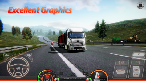 欧洲卡车模拟器2最新版本(Truck Simulator : Europe 2)v0.62 官方版