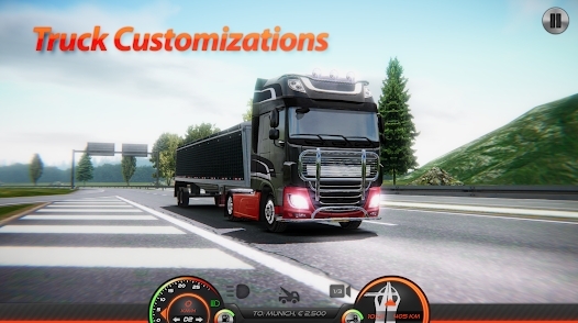 欧洲卡车模拟器2最新版本(Truck Simulator : Europe 2)