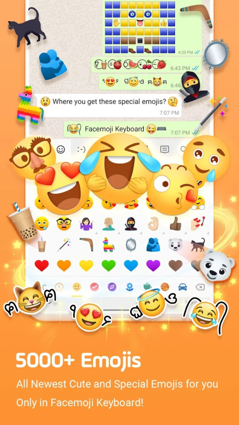 Facemoji输入法官方版(Facemoji Keyboard)v3.3.8.2 最新版