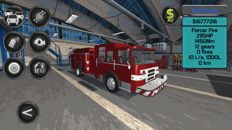 消防车模拟器中文版无限金币版v1.4.8 安卓版