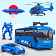 公交机器人变身大战官方版Police Bus Robotv10.2.6 最新版