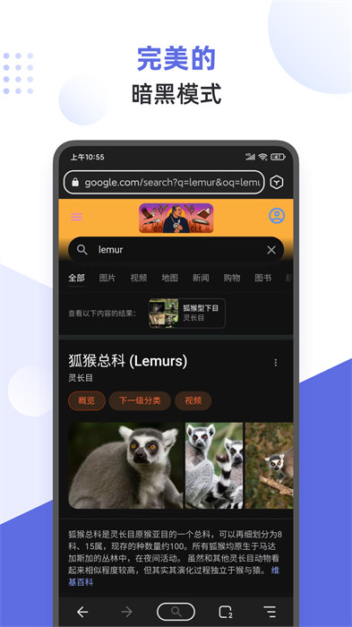 狐猴浏览器app最新版 v2.6.1.027 安卓版 3