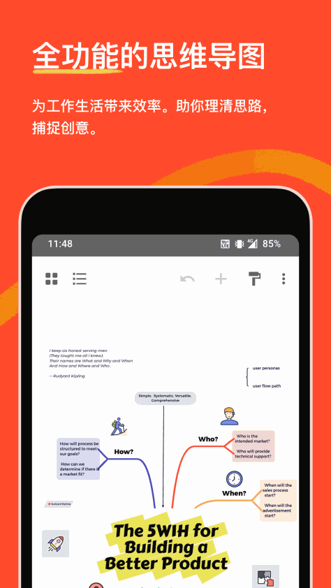 xmind思维导图手机正式版 v24.04.11286 安卓免费版 2