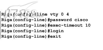 如何设置CISCO路由器密码2