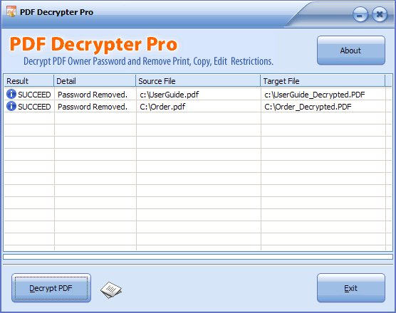 pdf decrypter pro汉化版