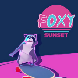 狐狸日落手游(Foxy Sunset Ride Synthwave Skating)