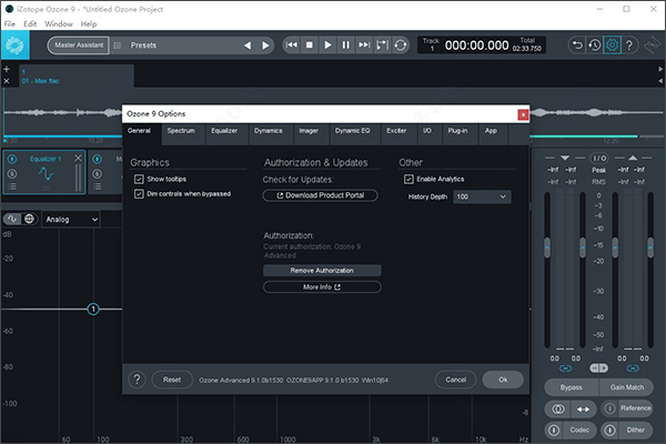 izotope ozone 9(臭氧母带处理) v9.1 电脑版 2