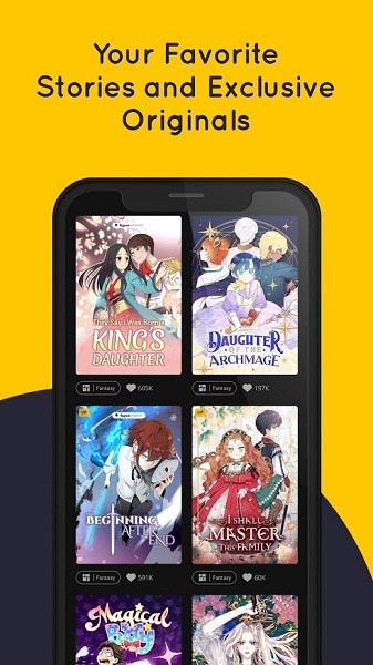 tapas漫画app v7.6.2 官方安卓版 0