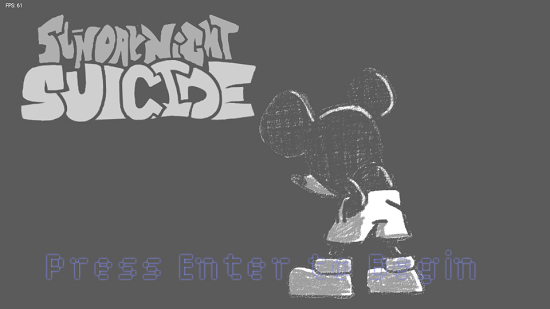 FNF黑色星期五之夜米老鼠第四阶段黑白模组(VS.Mickey Mouse) v1.0 安卓自制版0