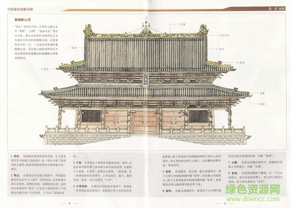 中国建筑图解词典 彩色高清版 1
