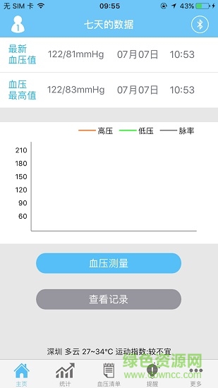 乐压舒(血压测试) v1.0 安卓版 3