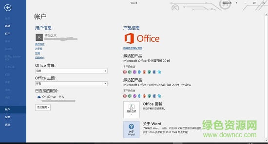 microsoft office2019直装版 64位 中文版 0
