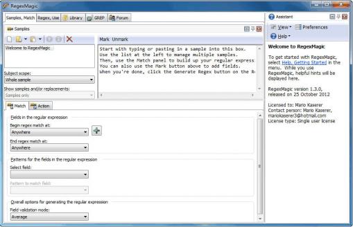 RegexMagic(正则表达式工具) v1.40 官方免费版 0