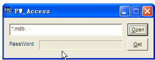 PW Access(ACCESS97/2000数据库密码恢复工具) v1.01 单文件绿色版 0