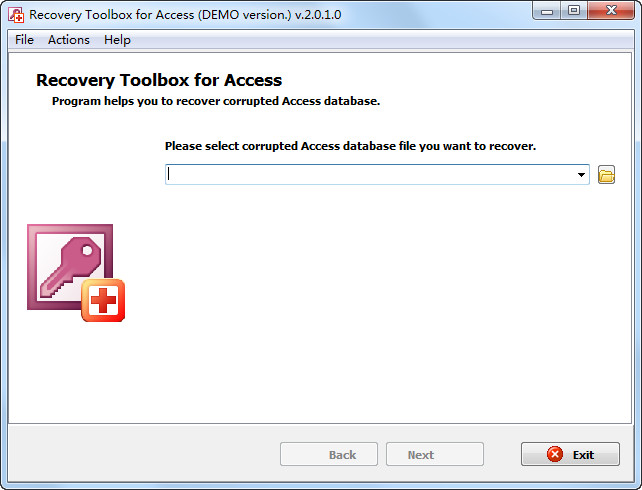 Access数据恢复工具(Recovery Toolbox for Access) v2.0.1.0 官方安装版 0