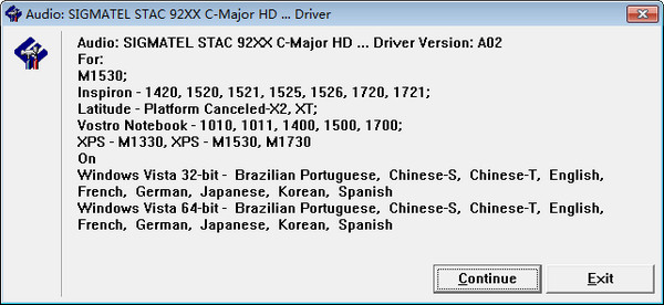 戴尔dell1400声卡驱动程序  0