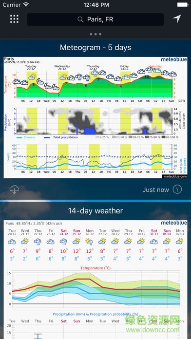 天气meteoblue app v176 安卓版 2