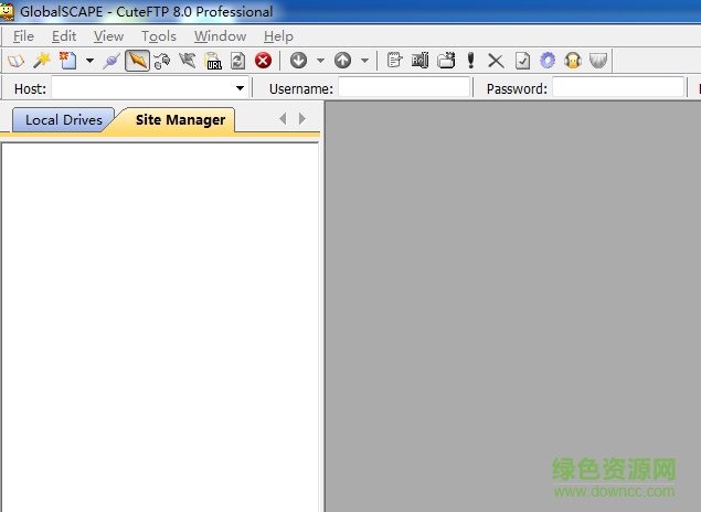 cuteftp绿色版 v8.05 中文版 0