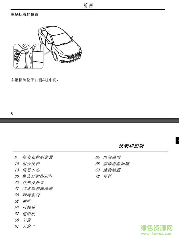 荣威i6说明书pdf