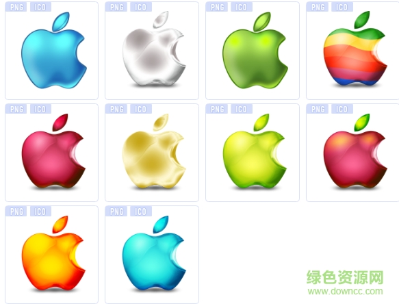mac苹果图标素材  0