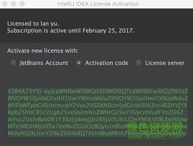 intellij idea2016