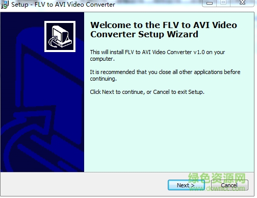 FLV to AVI Video Converter(flv转avi转换器) v1.0 官方版 0