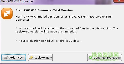 aleoswfgifconverter(swf转gif软件) v1.6.0.0 绿色汉化版 0