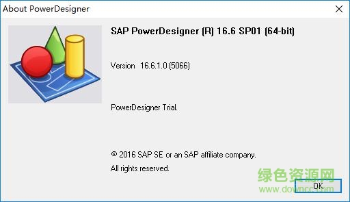 powerdesigner16.6中文修改版 32/64位 v16.6.2 最新汉化版 0