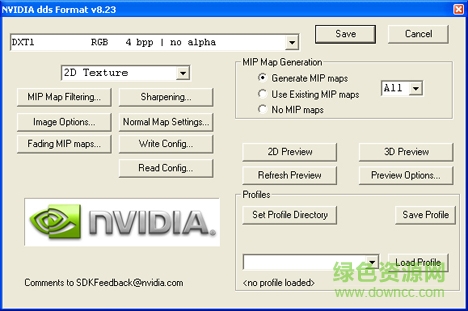 NVIDIA DDS滤镜插件 v8.52 汉化绿色版 0