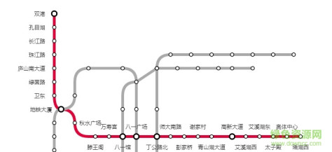 2017最新高清南昌地铁线路图 2017 最新jpg格式线路图 0