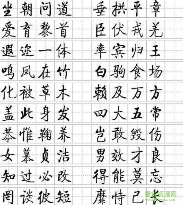 启功钢笔行书字帖 pdf版 0