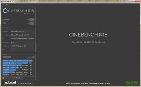 cinebench r15 中文版下载