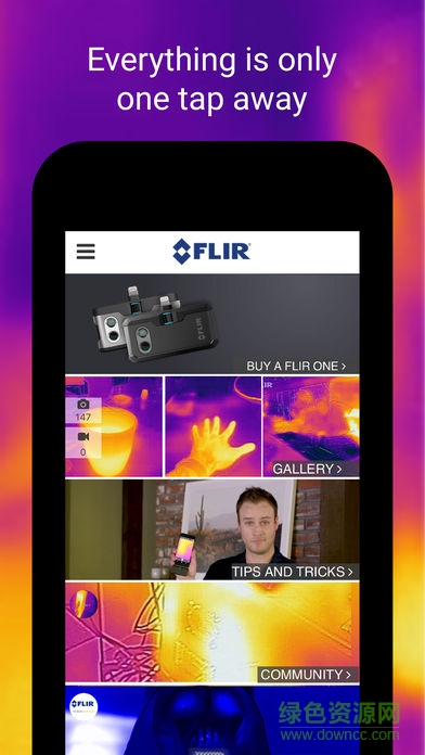 FLIR ONE中文app