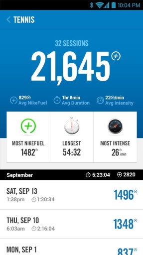 Nike+运动腕带(Nike+ FuelBand) v1.3.1 安卓版 2