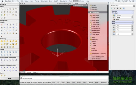 CorelCAD 2016 for mac中文修改版(cad绘图工具) 苹果电脑版 0